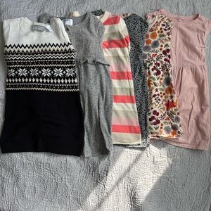 Girls Long Sleeve dress bundle
